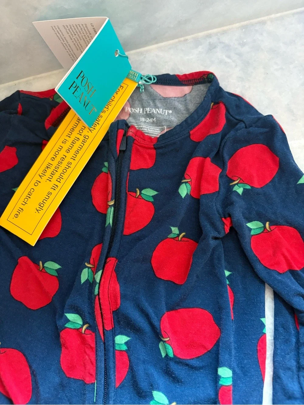 Posh Peanut apple pattern